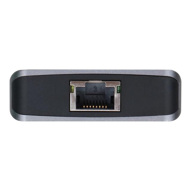 Мултипортов адаптер VCom CU4706 13-in-1 -  HDMI x 2, DP, USB3.0 x 3, USB-C, USB2.0, RJ45, SD/TF, PD100W, Audio, L-Shape USB-C