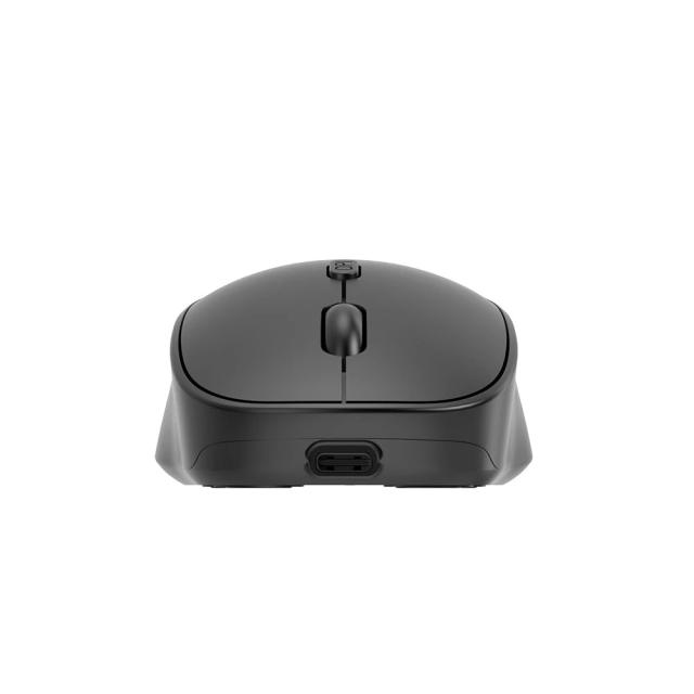 Мишка MAKKI MSX-2401 Silent, оптична 1600dpi, Wireless/Bluetooth, USB Type-C, черна