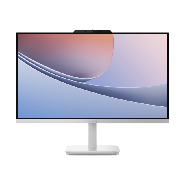 Компютър Lenovo A100 AIO, Intel Core i3-N305 8C (1.8/3.8 GHz, 6MB Cache), 23.8" (60.45cm) FHD IPS Anti-Glare, 16GB DDR4, 512GB SSD NVMe, HDMI, Free DOS