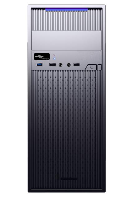 Кутия за компютър PowerCase 173-G04, included 500W