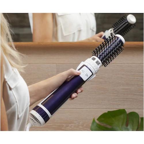 Електрическа четка за коса Rowenta CF9530F0, Brush Activ Volume & Shine, rotative brush, double ionisation, 1000W, 2 temperature settings + cool air, 2 rotation directions, 2 brushes diameters (40 mm - 50 mm)