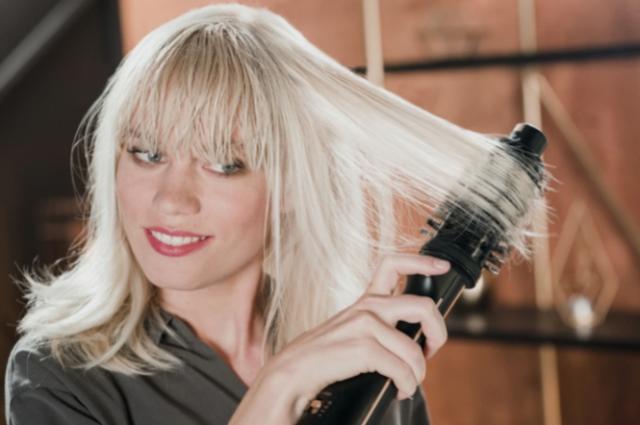 Електрическа четка за коса Rowenta CF9620F0, Brush Ultimate Experience, rotative, 2-in-1 performance and efficiency,style assist program, three brushes to cover all hair types, PRO KERATIN bristles, ionic generator, compact and ergonomic