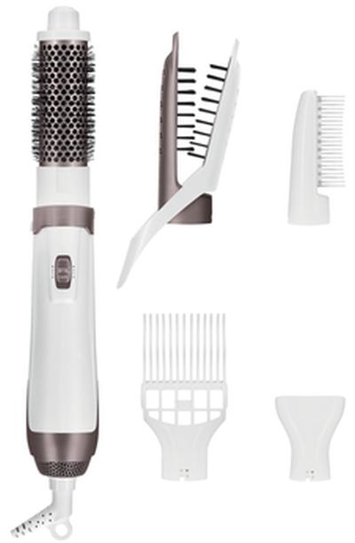 Електрическа четка за коса Rowenta CF7830F0 Hot Air Brush Premium Care, cashmere coating,  acc - thermal brush (38mm), straightening brush clip, voluming pik, comb, concentrator, 2 settings, cool air,ionic function
