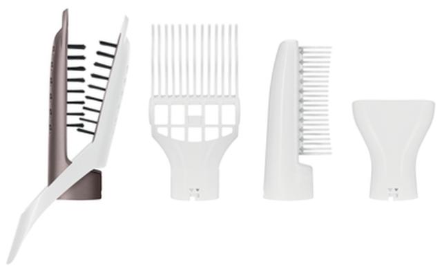 Електрическа четка за коса Rowenta CF7830F0 Hot Air Brush Premium Care, cashmere coating,  acc - thermal brush (38mm), straightening brush clip, voluming pik, comb, concentrator, 2 settings, cool air,ionic function