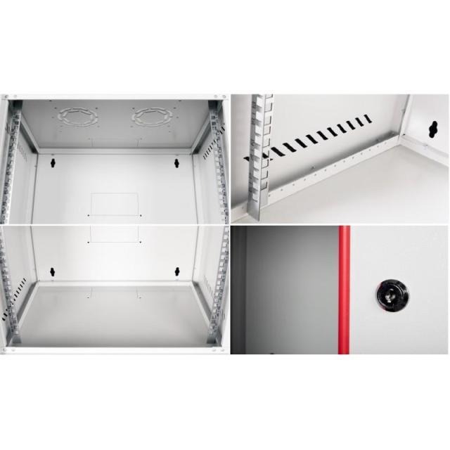 LANDE Комуникационен шкаф STB Security Box, 540x400mm, 7U, 19"