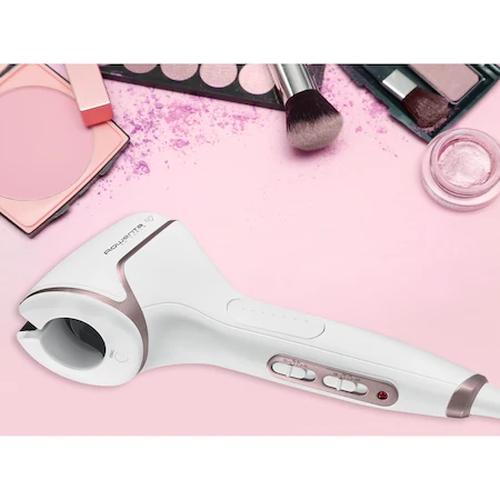 Маша Rowenta CF3730F0 S0 Curls Premium Care, automatic curler, 3 settings speed/temp (170-200-230C), 4 curling times (6-8-10-12s), ionic, ceramic coating, 25mm diameter, heat up (30'), auto off (1H), sleep mode (20min) 