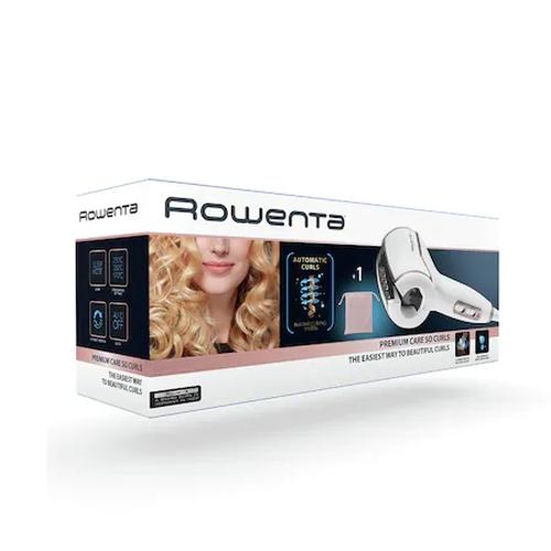 Маша Rowenta CF3730F0 S0 Curls Premium Care, automatic curler, 3 settings speed/temp (170-200-230C), 4 curling times (6-8-10-12s), ionic, ceramic coating, 25mm diameter, heat up (30'), auto off (1H), sleep mode (20min) 