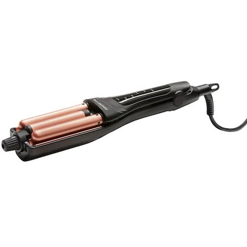 Маша Rowenta CF4710F0 Waver 4in1, lifting knob (4settings), ceramic barrel, on/oof, LED screen, T setting (120 - 210)