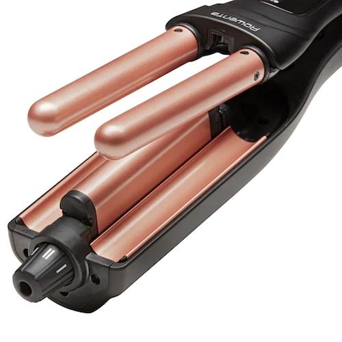 Маша Rowenta CF4710F0 Waver 4in1, lifting knob (4settings), ceramic barrel, on/oof, LED screen, T setting (120 - 210)