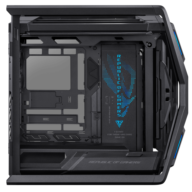  Кутия ASUS ROG Hyperion GR701 BTF Edition, Full Tower, 4 x USB 3.2 Gen1, 1 x USB 3.2 Gen2 Type-C, EATX / ATX / Micro-ATX / Mini-ITX 