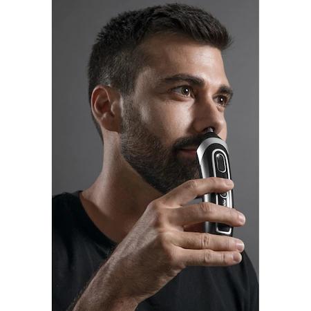 Машинка за подстригване Rowenta TN9140F4, Multistyler Trim & Style Easy, hair + beard + body + ear & nose, cordless, wet & dry, minimum cutting length 0.5mm, hair blade 42mm, 6 fix hair combs, hair cutting lengths 3, 6, 9, 12, mm, beard blade 32mm, 3