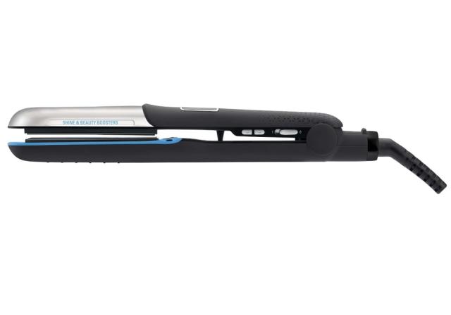 Преса Rowenta SF6220D0, Liss & Curl ultimate style, Hair straightener, 5 Temperature settings, Ultrashine NANO CeramicTM soleplate, Ceramic microparticles, Ionization, Security locking system