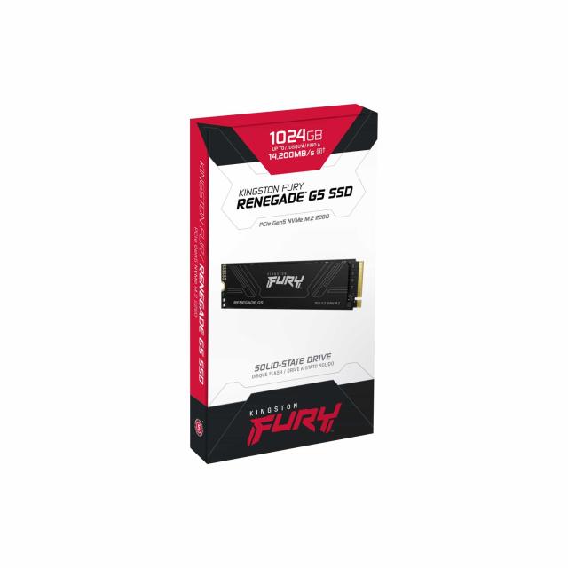 Kingston FURY Renegade G5 1024GB PCIe 5.0 NVMe M.2 SSD
