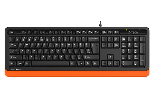 Клавиатура A4TECH FKS10 FSTYLER NATURAL MULTMEDIA, USB