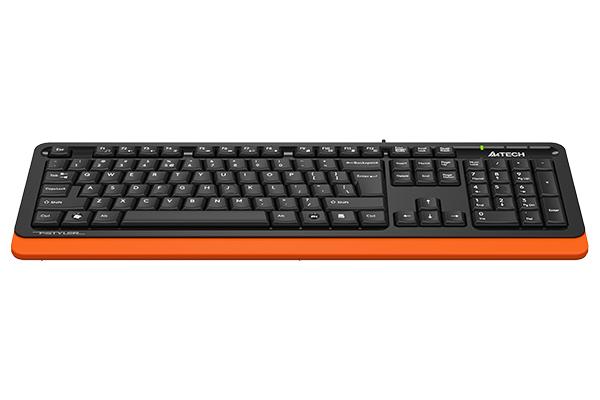 Клавиатура A4TECH FKS10 FSTYLER NATURAL MULTMEDIA, USB