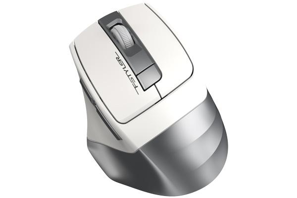 Мишка A4TECH FG35 Wireless SILVER, оптична (2000dpi), USB