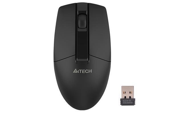 Мишка A4TECH G3-330N V-TRACK Wireless, оптична (1200 DPI), BLACK