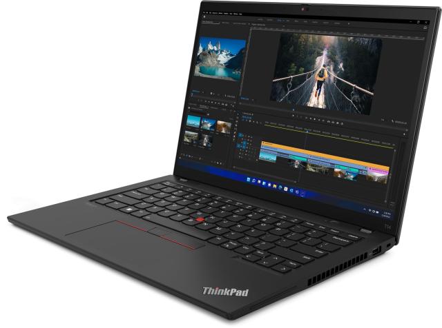 Лаптоп Lenovo ThinkPad T14 G4, AMD Ryzen 7 PRO 7840U 8C (3.3 / 5.1 GHz, 16MB Cache), 14.0" (35.56 cm) Full HD+ IPS, AMD Radeon 780M, 32GB LPDDR5x, 512GB M.2 NVMe SSD,  Windows 11 Pro