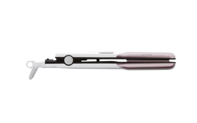 Преса Rowenta SF7660F0 Liss & Curls Premium Care, cashemere keratin coating, ionic function, liss optimizer (silicon strip), LCD screen, 2 settings (130-200C), fast heat up (30'), auto-off (60"), lock system, floating plates