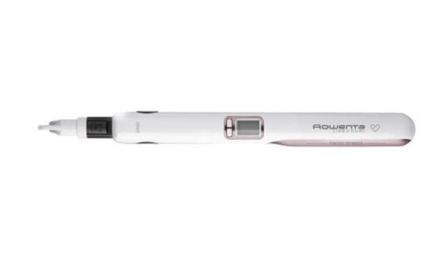 Преса Rowenta SF7660F0 Liss & Curls Premium Care, cashemere keratin coating, ionic function, liss optimizer (silicon strip), LCD screen, 2 settings (130-200C), fast heat up (30'), auto-off (60"), lock system, floating plates