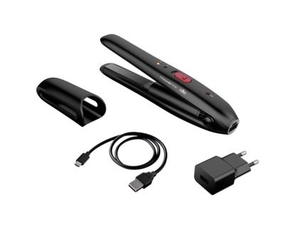 Преса Rowenta SF1312F0 Cordless straightener Touch-up and Go, temp settings (160-200C), ceramic coating, floating plates, heat up 3min, lock syste, phone charging system