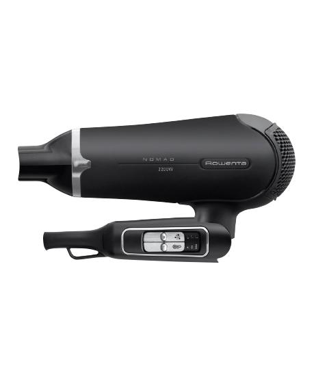 Сешоар Rowenta CV4750F0, Male Beauty Hair dryer Nomad: 2200W, foldable handle, 6 settings, cool air shot concentrator