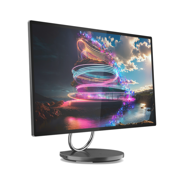 Компютър Lenovo Yoga AIO 32ILL10, Intel Core Ultra 7 256V, 8C 6C (2.2/4.8GHz, 12MB Cache), 31.5" (80.01 cm) UHD IPS, 16GB LDDR5x, 1TB SSD NVMe, Wi-Fi 7 + BT 5.4, HDMI, 2x USB-A 3.2 Gen 2, 1x USB 3.2 Gen 2 Type-C, Windows 11 Home