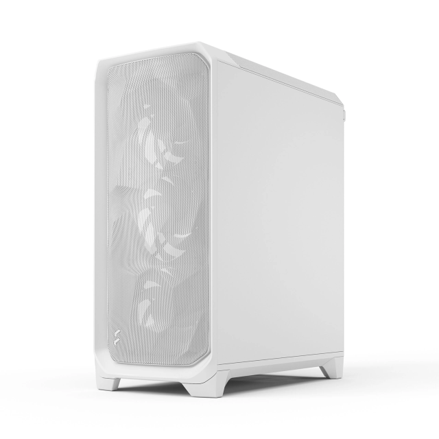 Кутия Fractal Design MESHIFY 3 WHITE TG LIGHT CT, Middle Tower, 2x USB Type-A 5 Gbps, 1 x USB 3.1 Type-C, ATX