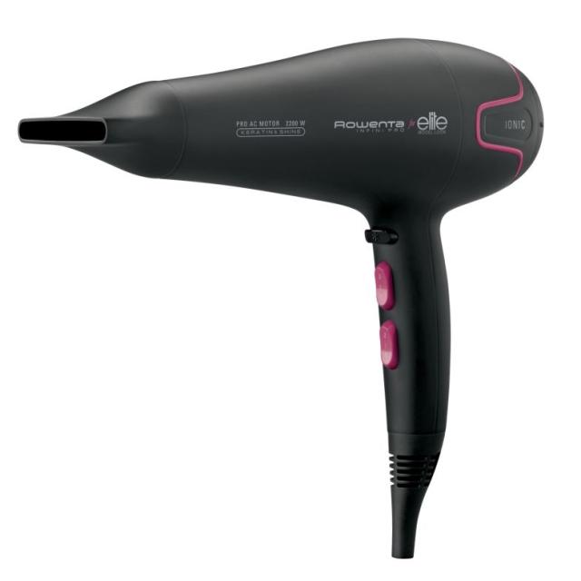 Сешоар Rowenta CV8722D0, Infini Pro Elite, Hair Dryer, 2200W, 6 settings, Cool air shot, Ceramic, Diffuser, Ionization