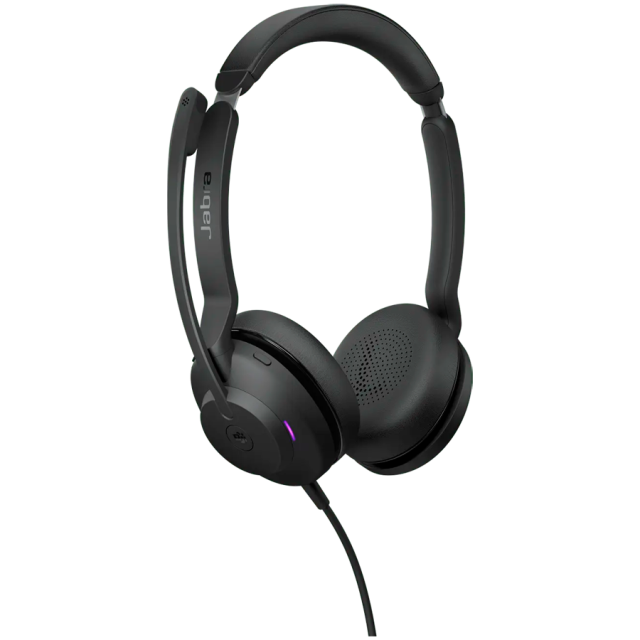 Слушалки Jabra Evolve2 30 SE, USB C/A, UC стерео жична