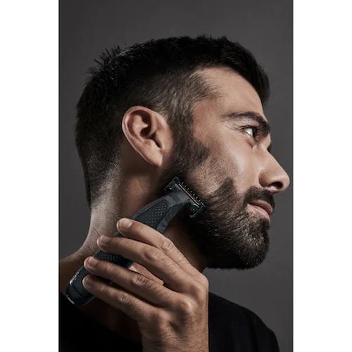 Тример Rowenta TN6040F4 Hybrid Forever Sharp Orange Style, beard, cordless, waterproof 3-in-1, self-sharpening blades, 100% stainless steel, minimum cutting length 0.4mm, precision setting 1mm, beard blade size 32mm, 120min autonomy, charging time 1h