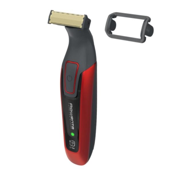 Тример Rowenta TN6040F4 Hybrid Forever Sharp Orange Style, beard, cordless, waterproof 3-in-1, self-sharpening blades, 100% stainless steel, minimum cutting length 0.4mm, precision setting 1mm, beard blade size 32mm, 120min autonomy, charging time 1h