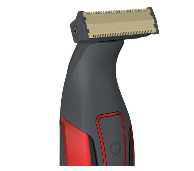 Тример Rowenta TN6040F4 Hybrid Forever Sharp Orange Style, beard, cordless, waterproof 3-in-1, self-sharpening blades, 100% stainless steel, minimum cutting length 0.4mm, precision setting 1mm, beard blade size 32mm, 120min autonomy, charging time 1h