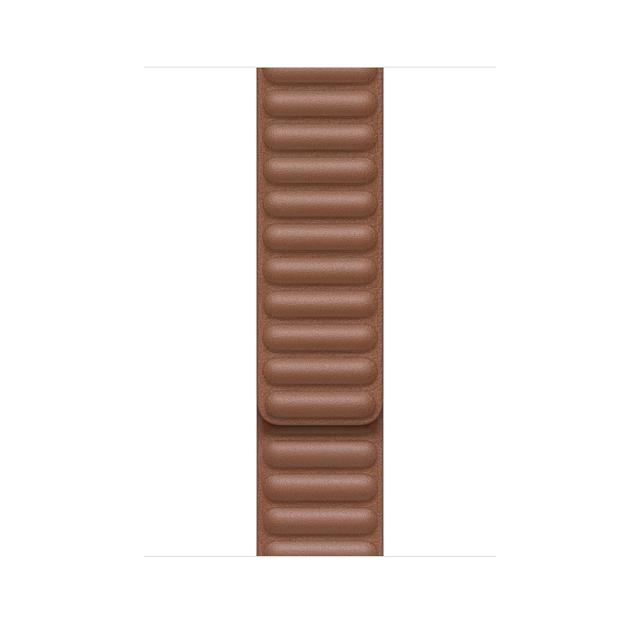 Каишка за часовник Apple Watch 44mm Band: Saddle Brown Leather Link - Large