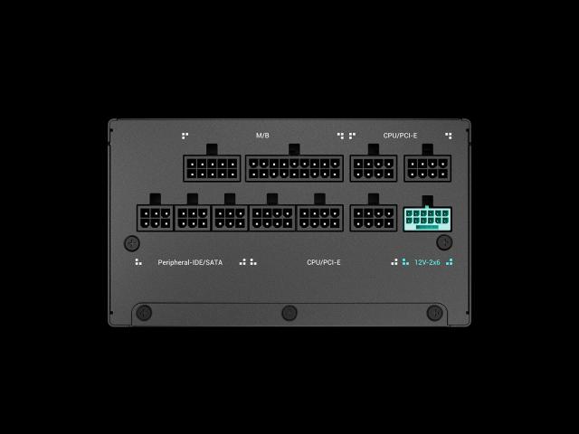 Захранване DeepCool PN1000-M, 1000W, Active PFC, 80 Plus Gold, ATX 3.1, Full Modular
