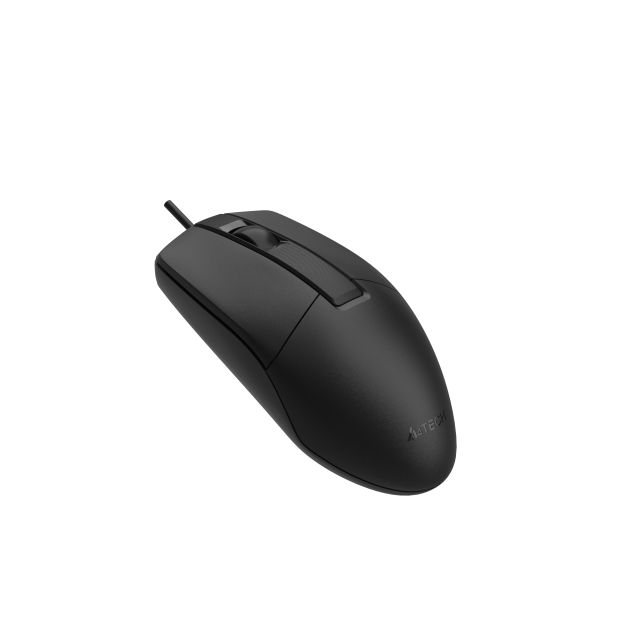 Мишка A4tech OP-330S V-Track, Silent Click, оптична (1200dpi), USB черна