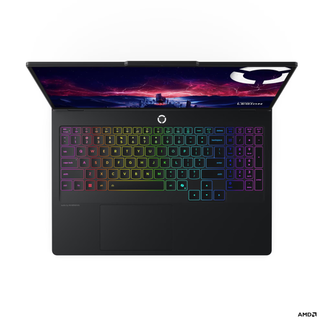 Лаптоп Lenovo Legion Pro 5 16IAX10, Intel Core Ultra 7 255HX 20C (1.80 / 5.20 GHz, 30MB cache), 16" (40.64 см) WQXGA OLED, NVIDIA RTX 5070 8GB GDDR7 DLSS 4, 32GB DDR5, 1TB M.2 NVMe SSD, Free DOS