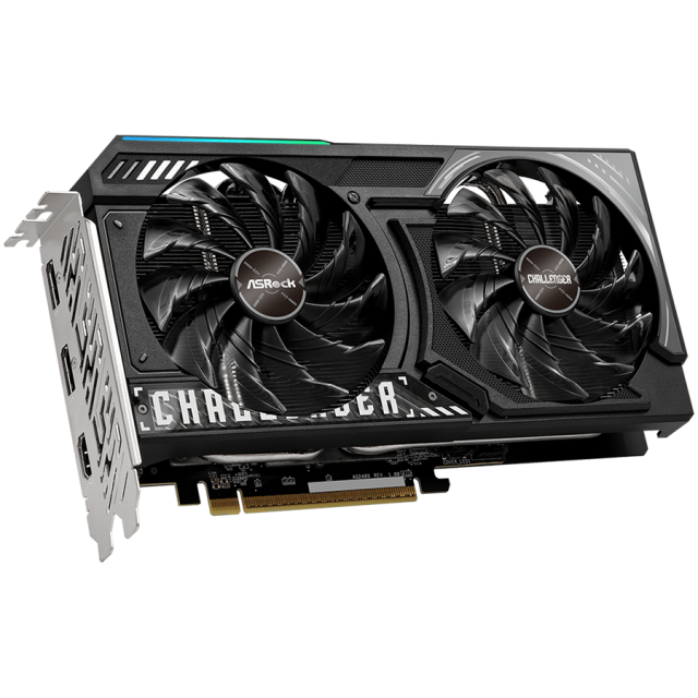 Видео карта ASRock AMD Radeon RX 9060 XT Challenger 8GB OC GDDR6, 128-bit, HDMI, 2x DP