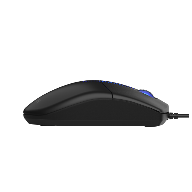 Мишка A4tech Illuminate N530S Silent Click, оптична (1200dpi), USB, Black