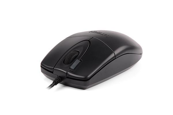 Мишка A4tech OP 620DS Silent Click, оптична (1200dpi), USB, Black