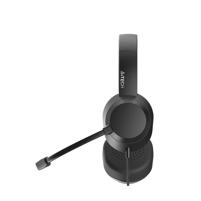 Слушалки А4tech Fstyler FH150U, микрофон USB, Noice Cancelling,леки, черни