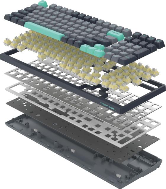 Клавиатура A4tech Fstyler FGS300 Panda Rock Механична TKL
