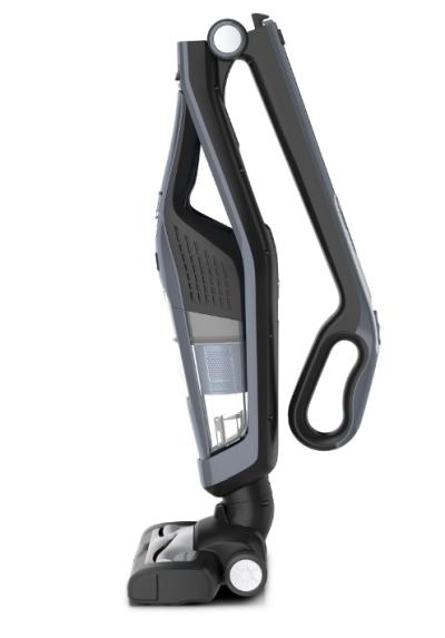 Прахосмукачка Rowenta RH6756WO, Dual Force 2in1, cyclonic technology, 21.6V  lithium ion battery, up to 45 min. running time, 5 h recharging time, motorised brush with LED illumination, dust container capacity: 0.6 L, 79 dB(A), Gray