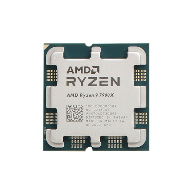 Процесор AMD RYZEN 9 7950X, 16C (4.5 GHz / 5.7 GHz Turbo, 64MB Cache), 170W, AM5, TRAY, без охлаждане