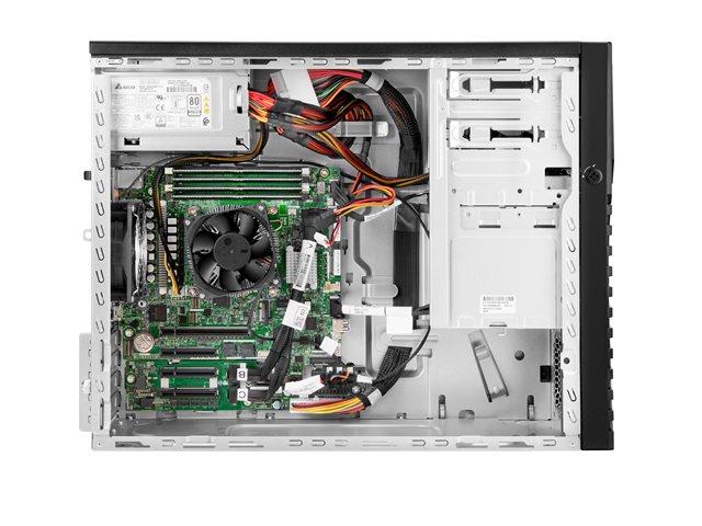 Сървър HPE ProLiant ML30 Gen11 Intel Xeon E-2434 4C (3.4 / 5.0 GHz, 12MB Cache), 32GB DDR5, 2x480GB SSD, 4 x LAN Gigabit Ethernet , 800W 80 PLUS Titanium