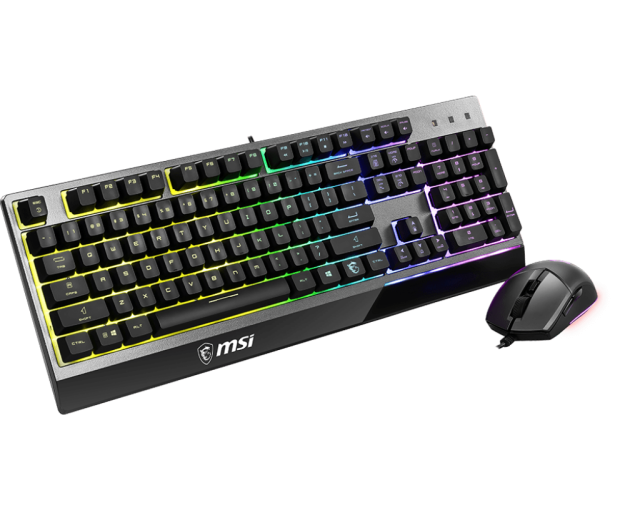 Геймърски комплект клавиатура и мишка MSI VIGOR GK30 COMBO, USB, Black 