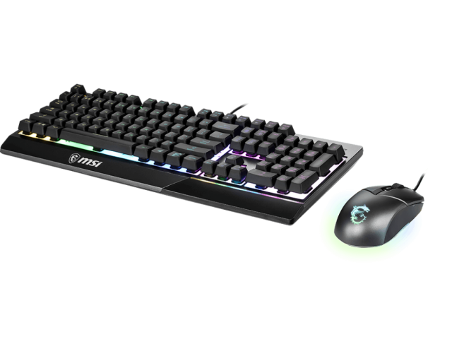 Геймърски комплект клавиатура и мишка MSI VIGOR GK30 COMBO, USB, Black 