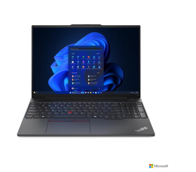 Лаптоп Lenovo ThinkPad E16 Gen 2, Intel Core Ultra 7 155H 16C (1.4/4.8GHz, 24MB Cache), 16.0" (40.64 cm) WUXGA, IPS Anti-Glare, 32GB DDR5, 1TB M.2 NVMe SSD, Free DOS