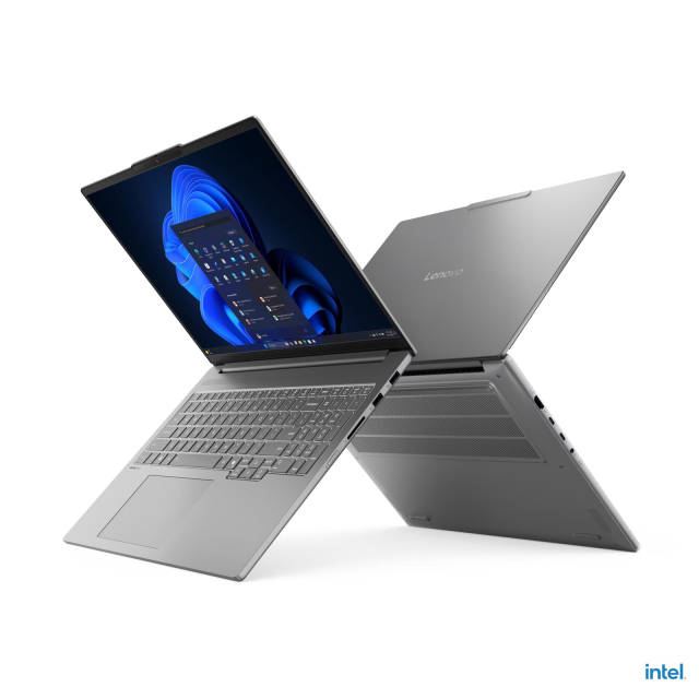 Лаптоп Lenovo IdeaPad Pro 5 16IAH10, Intel Core Ultra 9 285H 16C (2.7 / 5.4 GHz, 24MB Cache), 16" (40.64 см) OLED 120Hz, NVIDIA RTX 5050 8GB GDDR7 DLSS 4, 32GB LPDDR5x, 1TB M.2 NVMe SSD, Free DOS