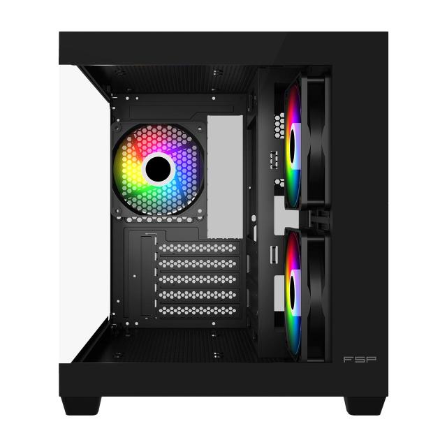 Кутия за компютър FSP S140-BA MATX, Small Form Factor, 1x USB 3.0, 2x USB 2.0, Mini-ITX, uATX